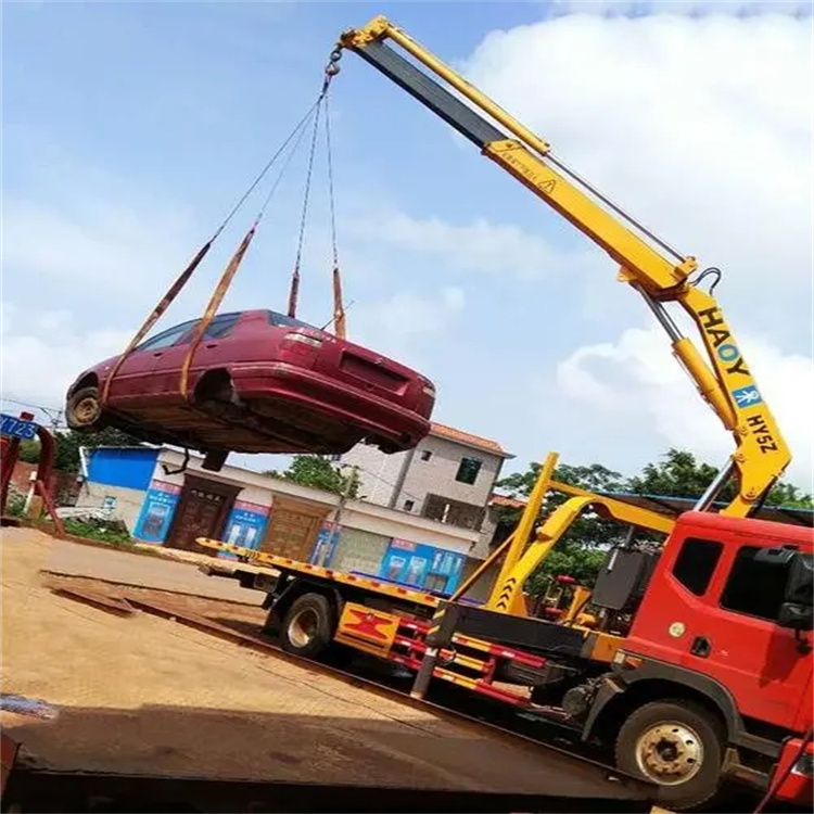 唐山路北吊车救援小汽车怎么吊