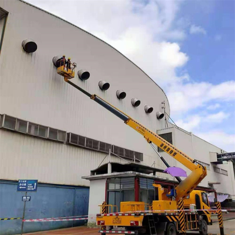 唐山路北高空作业车出租服务：专业广告牌安装解决方案